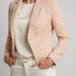 Sable Peach - Blazer in Chanel knit