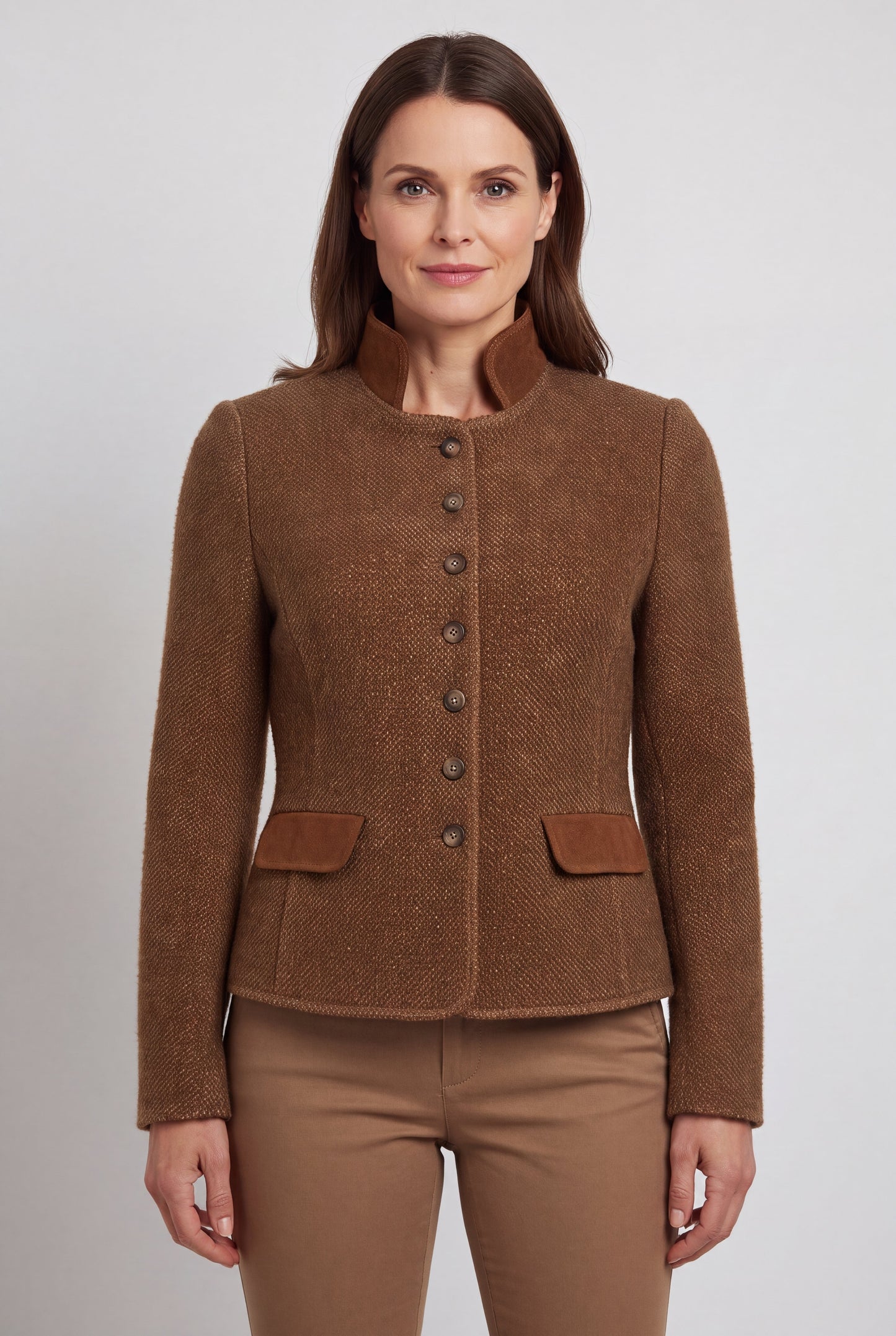 Alex Camel - Blazer met stretch