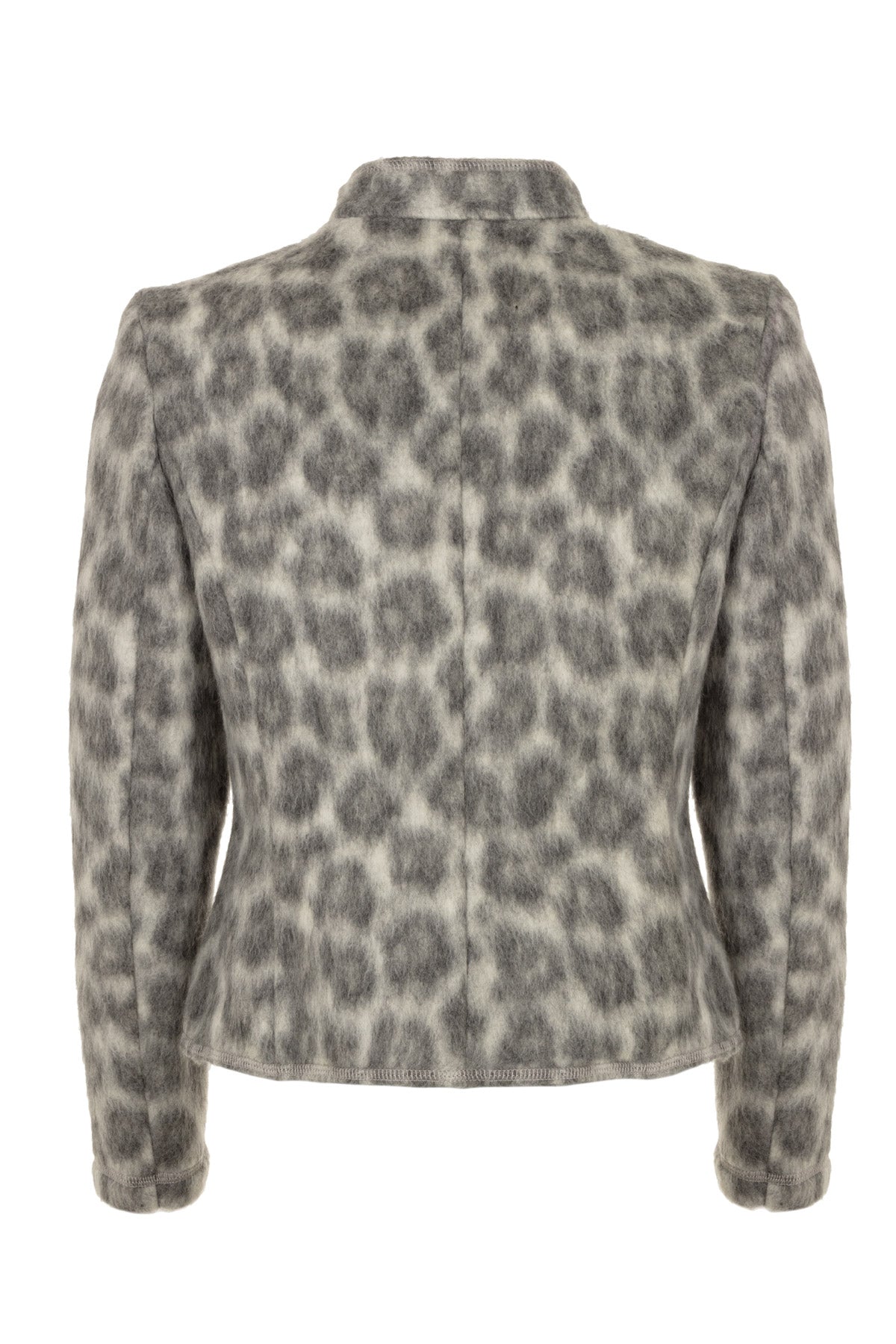 Bente - Blazer with soft leopard