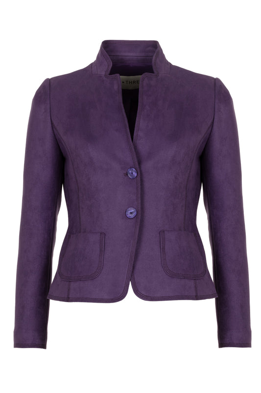 Gwen - Blazer in suède