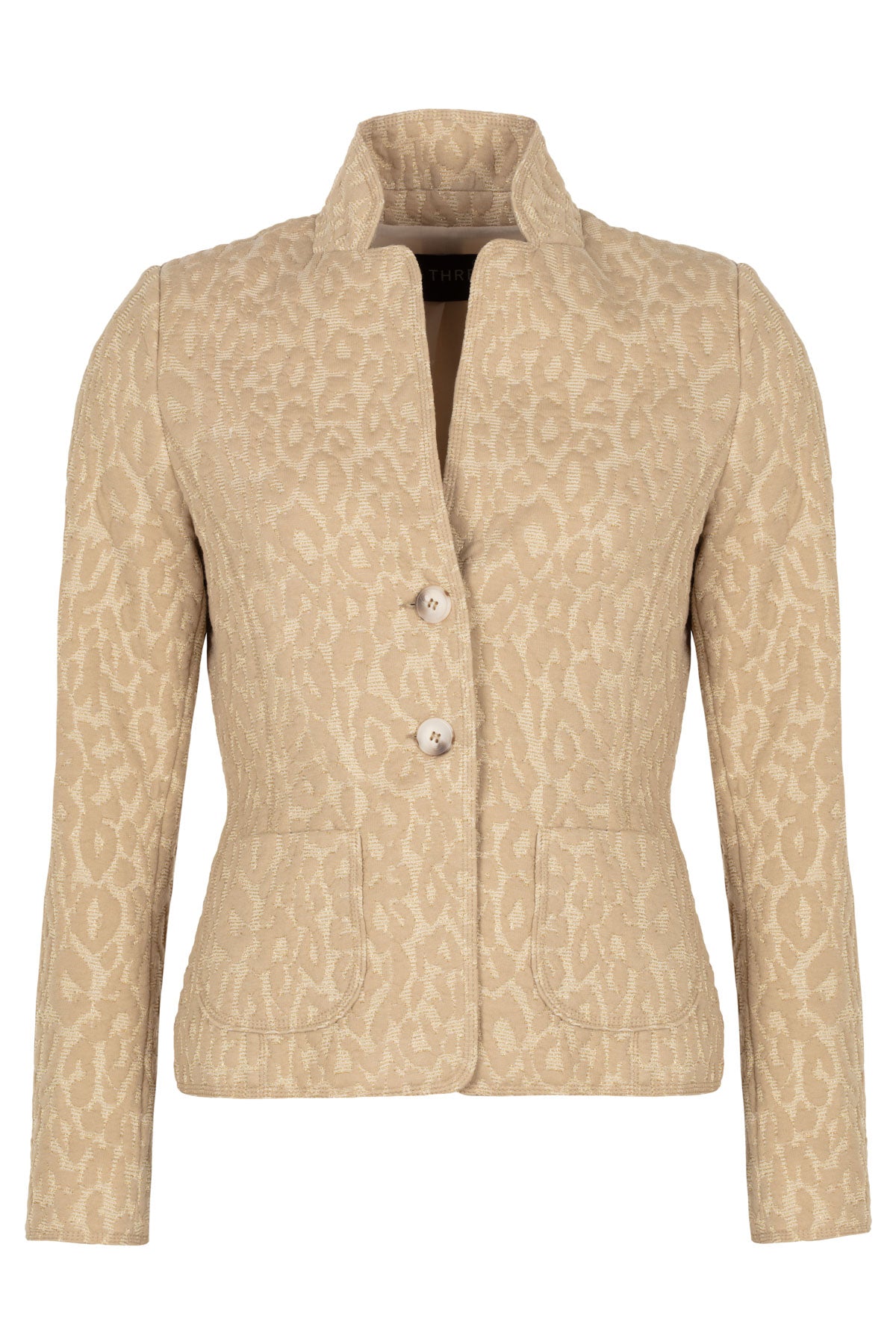 Jayna Soft Camel - Blazer stretch