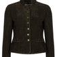 Maartje Khaki Green- Super zachte blazer