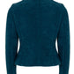 Maartje Petrol Blue - Blazer met stretch
