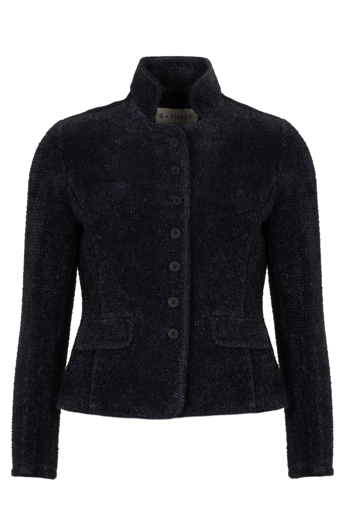 Maartje Ink blue melange - Super zachte blazer