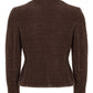 Maartje Walnut - Blazer met stretch