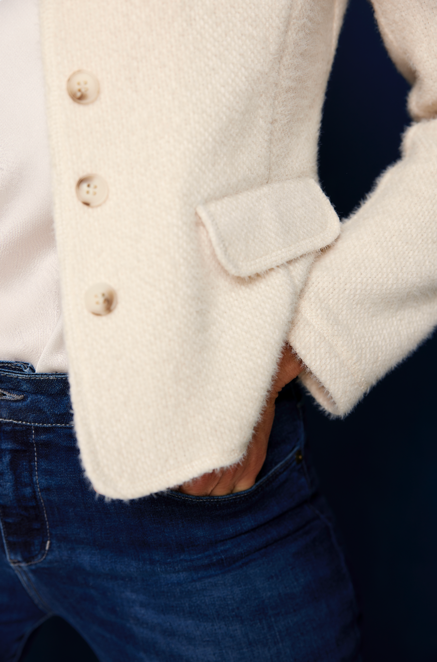 Maartje - Blazer with stretch