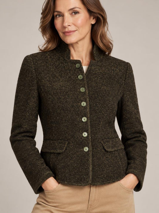 Maartje Khaki Green- Super zachte blazer