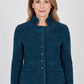 Maartje Petrol Blue - Blazer met stretch