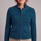 Maartje Petrol Blue - Super zachte blazer