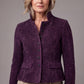 Maartje Purple Melange - Super zachte blazer