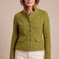 Maartje Snake Green - Super zachte blazer