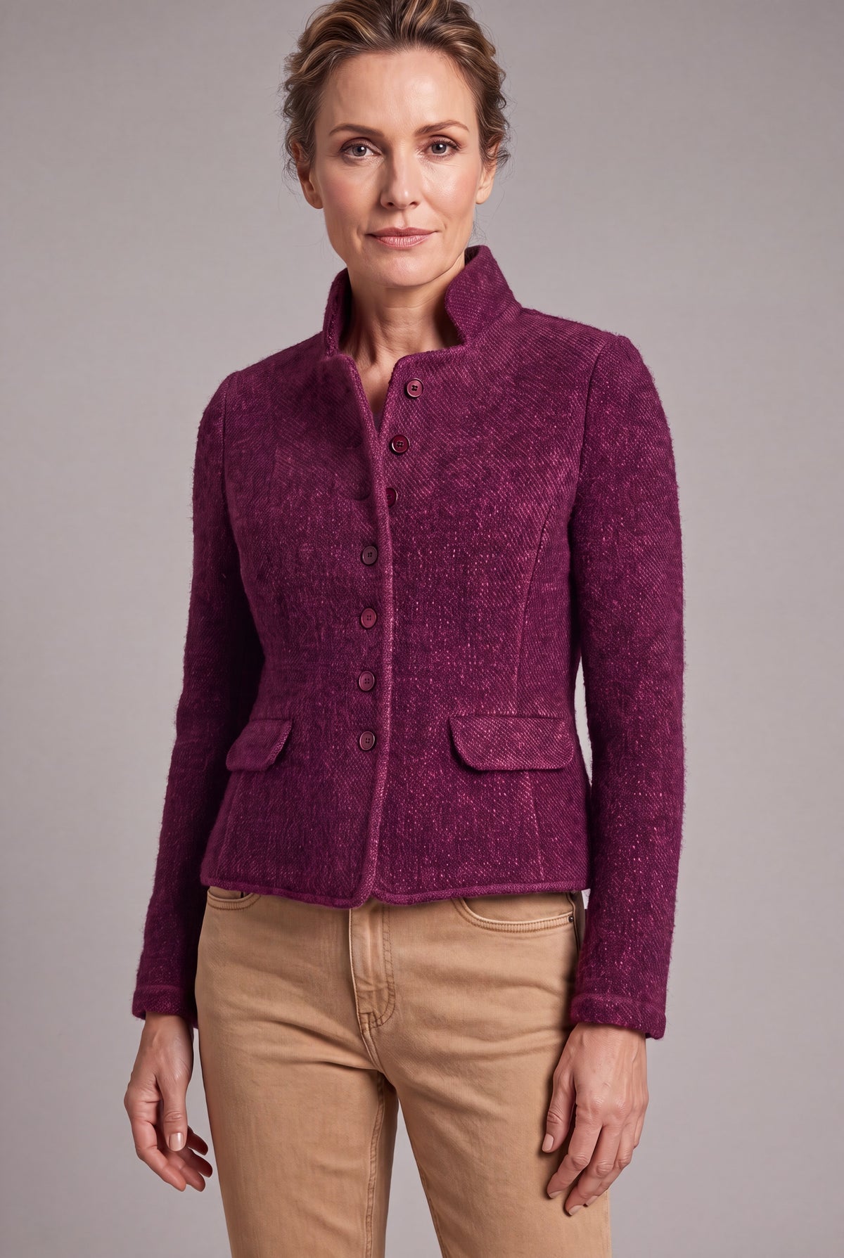 Maartje Wine - Super zachte blazer