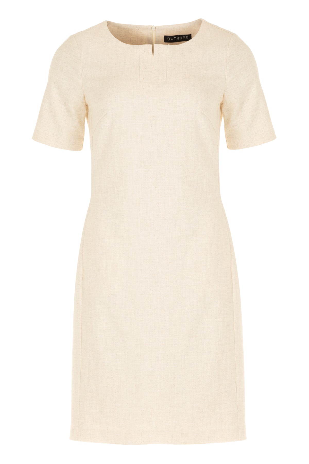 Newport - Dress in linen with stretch