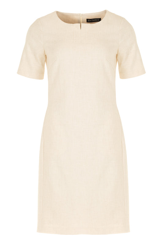 Newport - Dress in linen with stretch