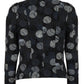 Quinty Blazer Navy - Woven Jacquard