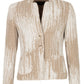 Raavi - Blazer soft knit in two tone