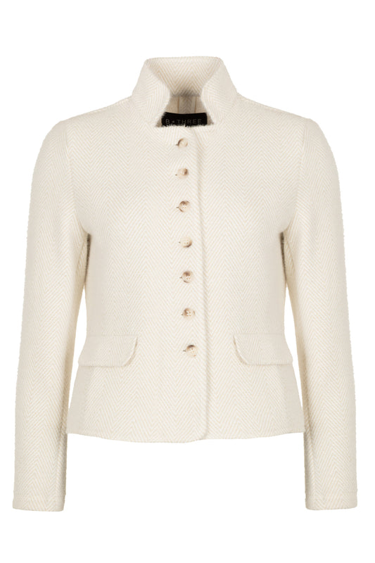 Rachel - Blazer in soft knit with gold lurex