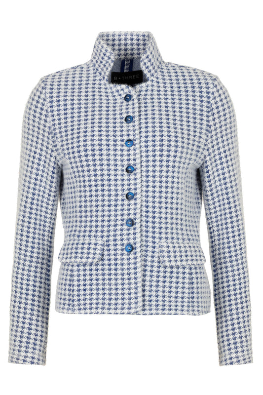 Rio - Blazer in soft pied-de-poule