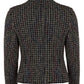 Robijn - Blazer black with multicolor check