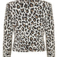 Runa - Blazer in jacquard panter knit