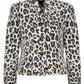 Runa - Blazer in jacquard panter knit