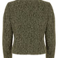Steph Olive Green - Hairy blazer