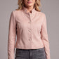 Rosalin Cotton Pink - Blazer in scuba suede