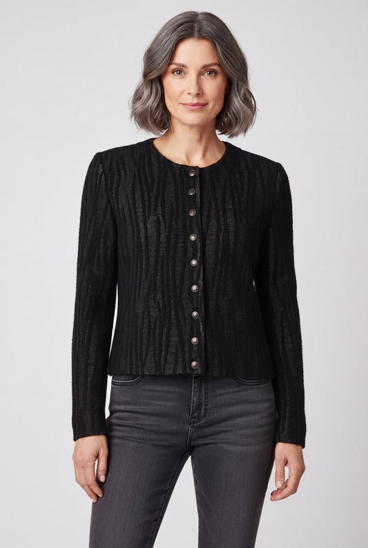 Isla Black - Soft blazer