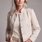 Rosalin Sugar - Blazer in scuba suede