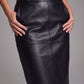 Simone Black - Vegan Leather Rok