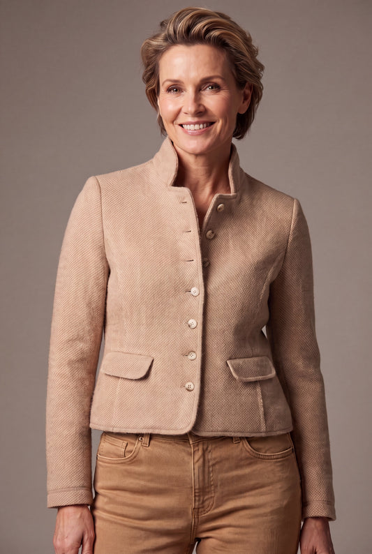 Maartje Biscuit - Super zachte blazer